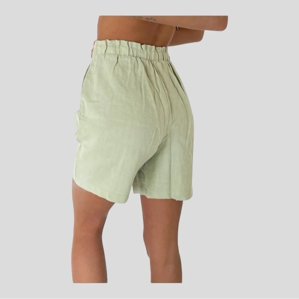Mus & Bombon Dahana Linen Shorts - Size Small - Picture 13 of 15